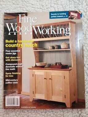 Fine Woodworking Magazine Oct 2014 No.242 Build a Country Hutch Router Jigs